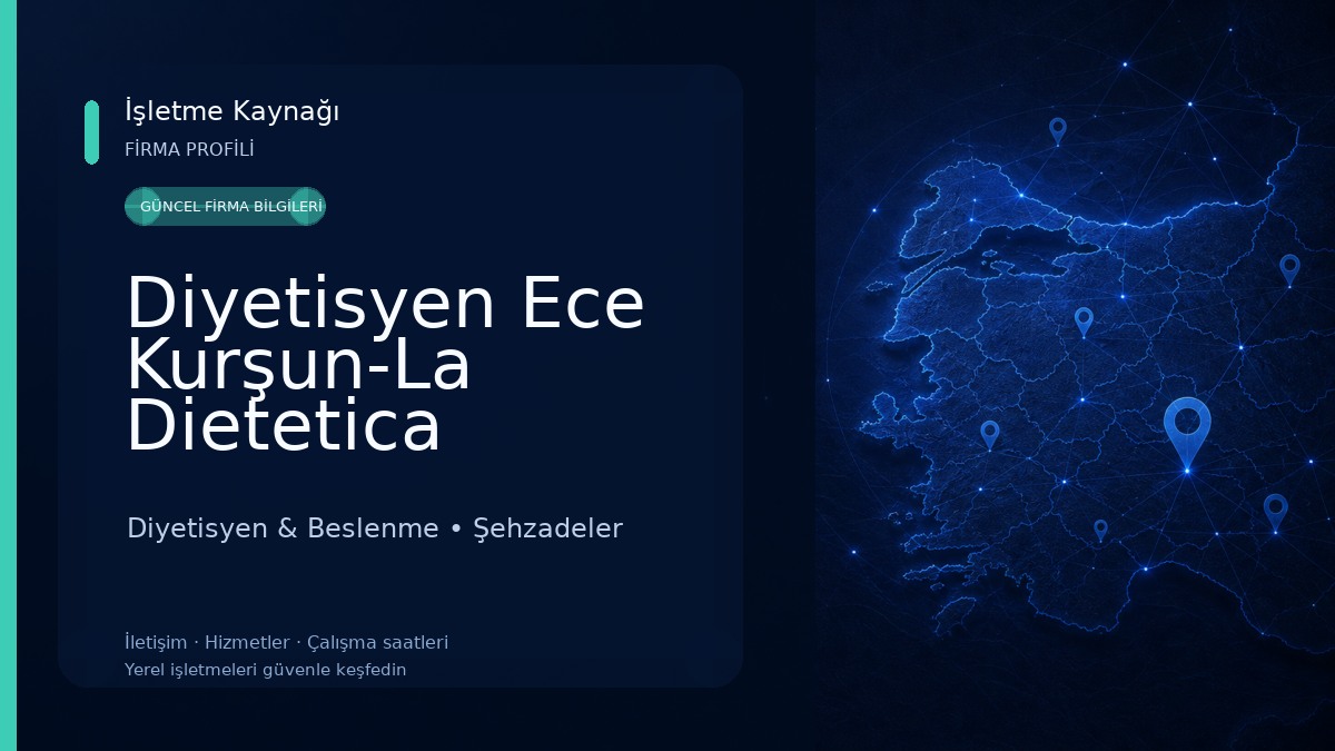 Diyetisyen Ece Kurşun-La Dietetica Diyetisyen & Beslenme