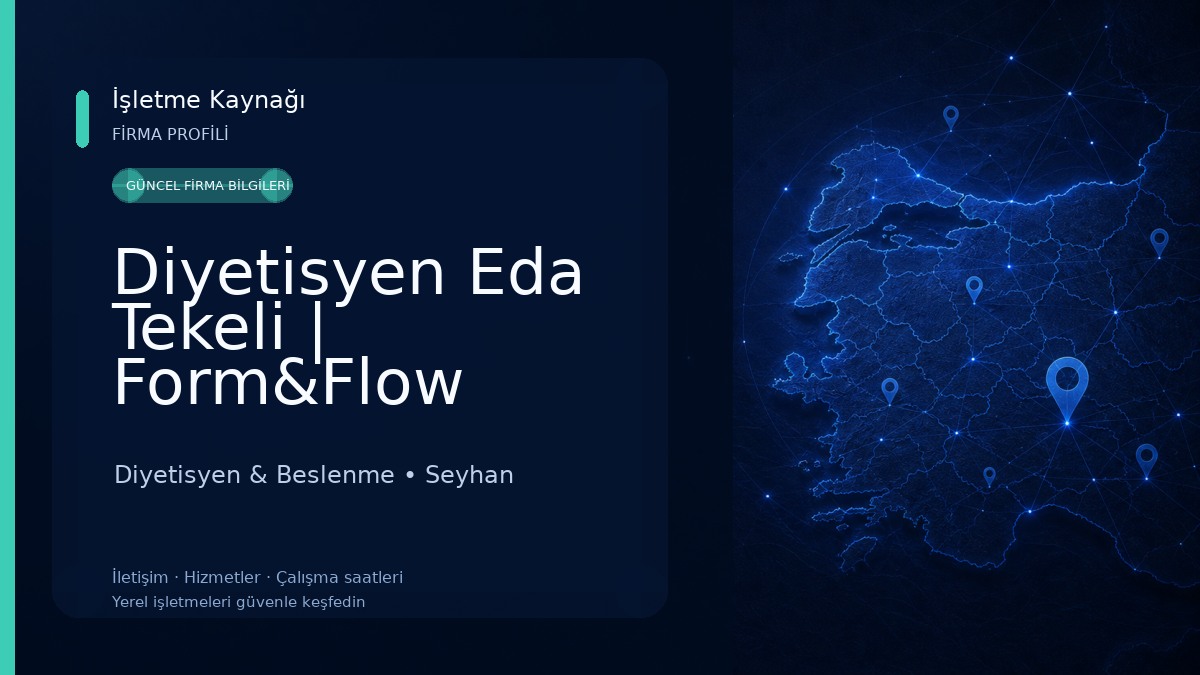 Diyetisyen Eda Tekeli | Form&Flow Sağlıklı Yaşam Merkezi Diyetisyen & Beslenme
