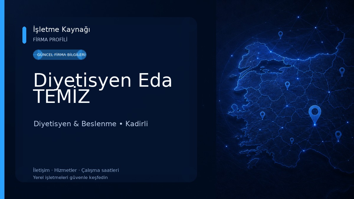 Diyetisyen Eda TEMİZ