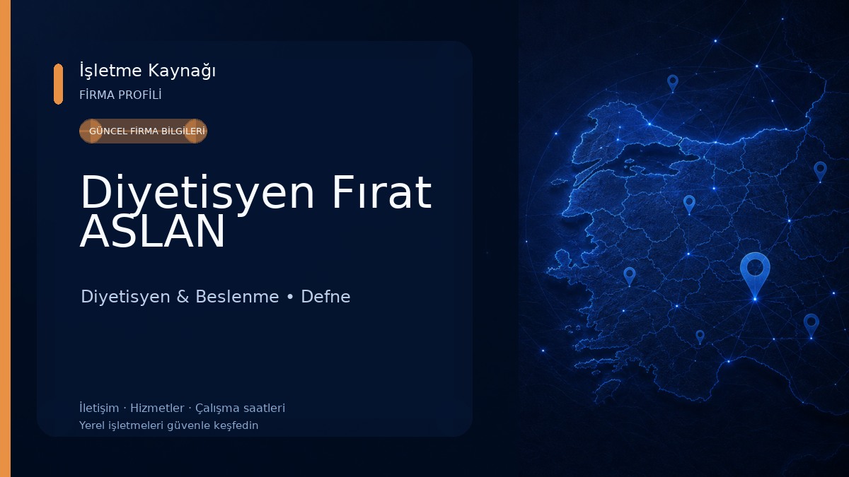 Diyetisyen Fırat ASLAN 