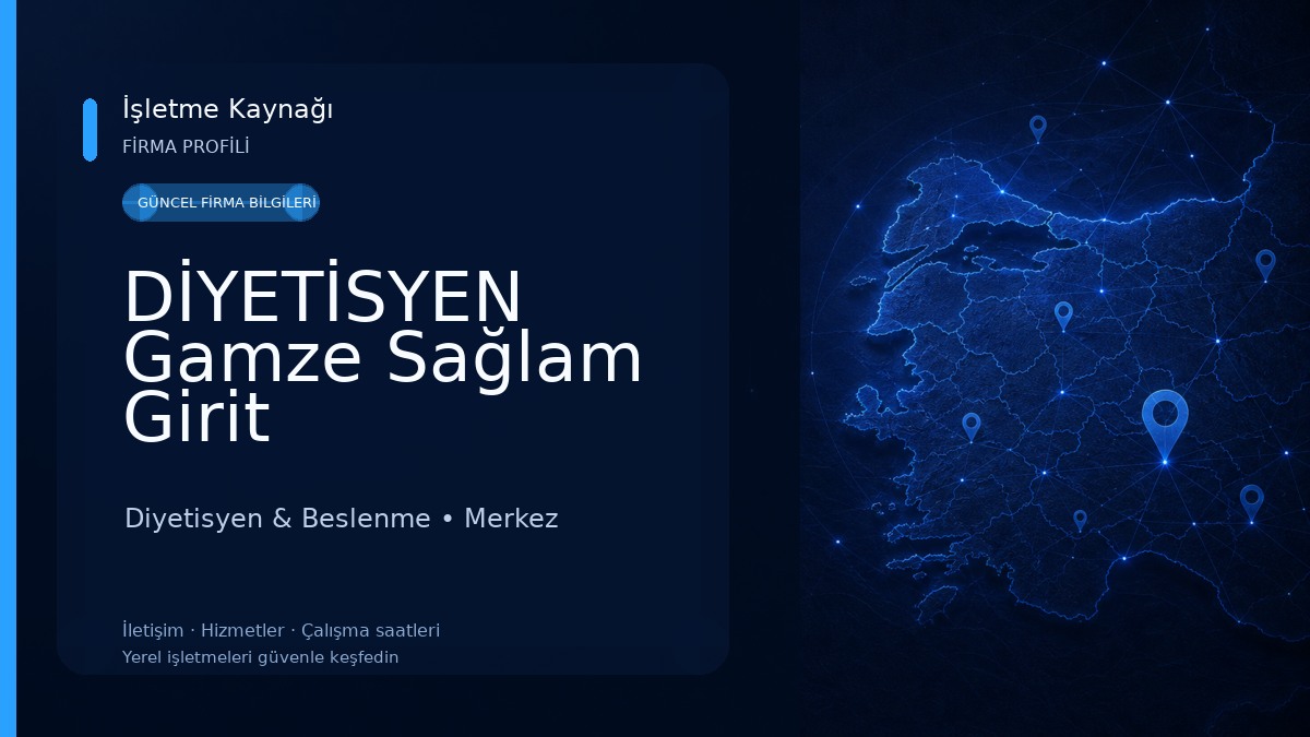 DİYETİSYEN Gamze Sağlam Girit Diyetisyen & Beslenme