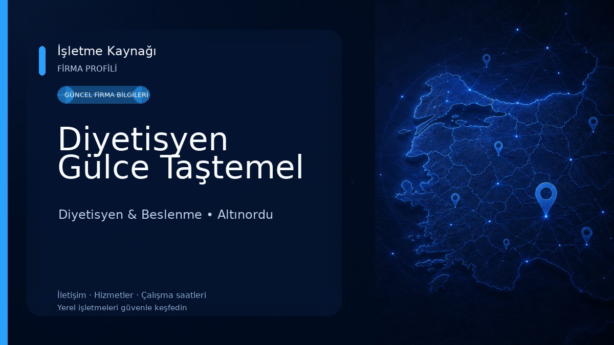 Diyetisyen Gülce Taştemel Diyetisyen & Beslenme