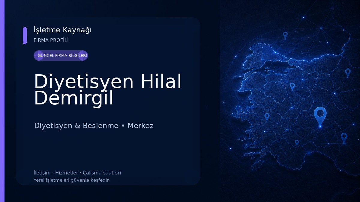 Diyetisyen Hilal Demirgil 