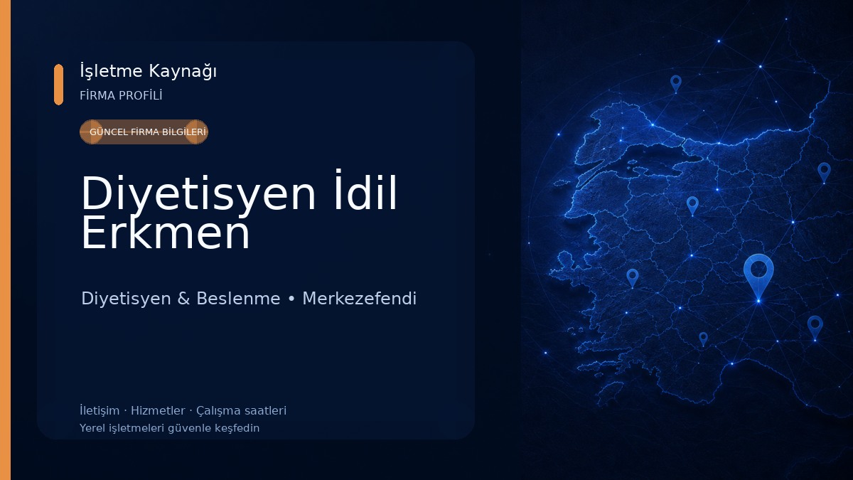Diyetisyen İdil Erkmen