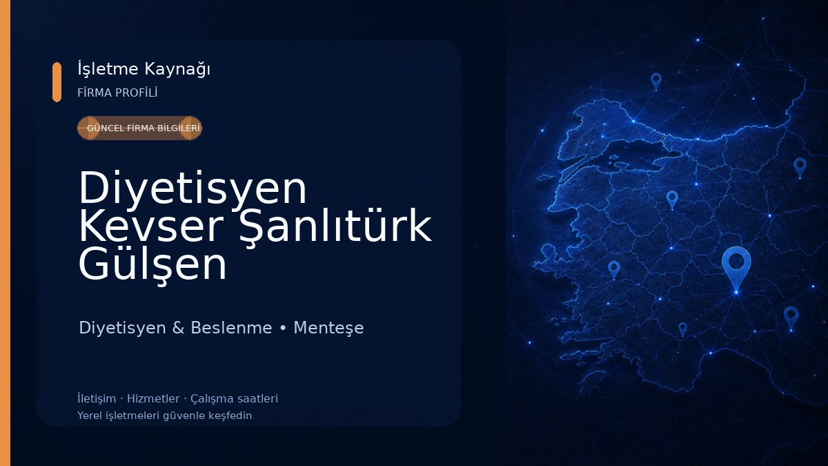 Diyetisyen Kevser Şanlıtürk Gülşen Diyetisyen & Beslenme