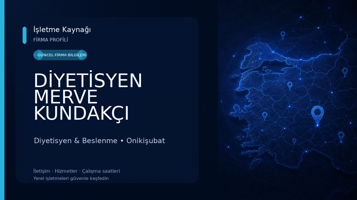 DİYETİSYEN MERVE KUNDAKÇI
