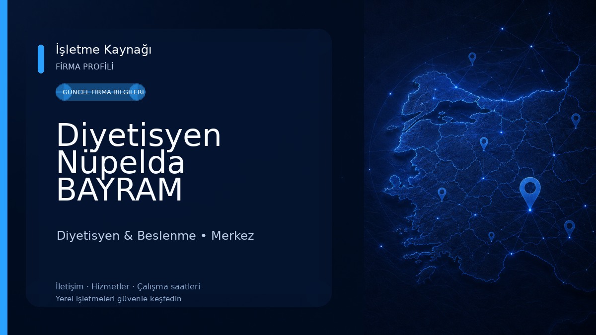 Diyetisyen Nüpelda BAYRAM 