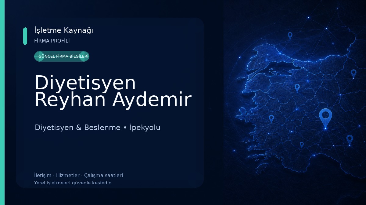 Diyetisyen Reyhan Aydemir Diyetisyen & Beslenme
