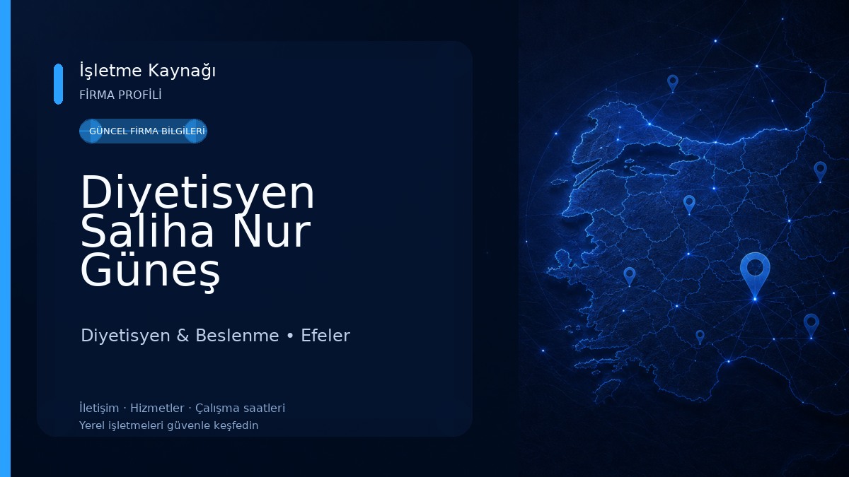 Diyetisyen Saliha Nur Güneş Diyetisyen & Beslenme