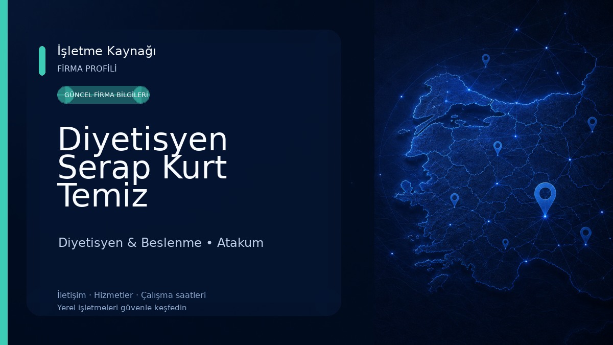 Diyetisyen Serap Kurt Temiz Diyetisyen & Beslenme