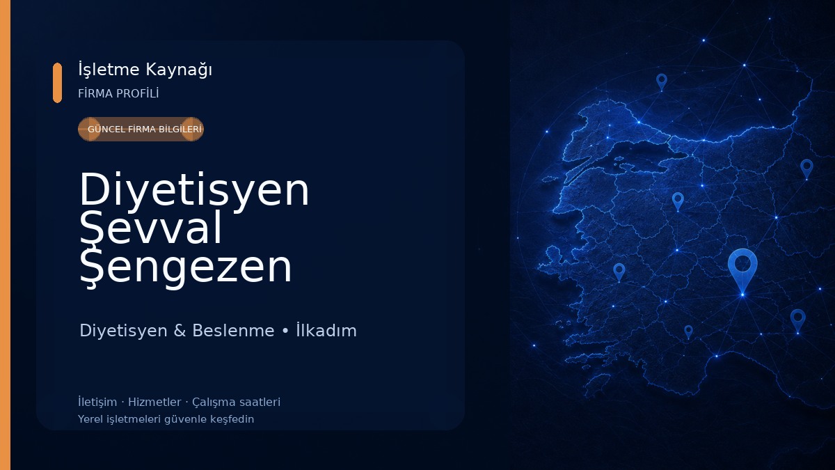 Diyetisyen Şevval Şengezen Diyetisyen & Beslenme