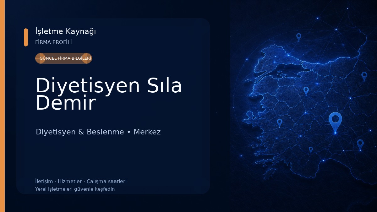 Diyetisyen Sıla Demir Diyetisyen & Beslenme
