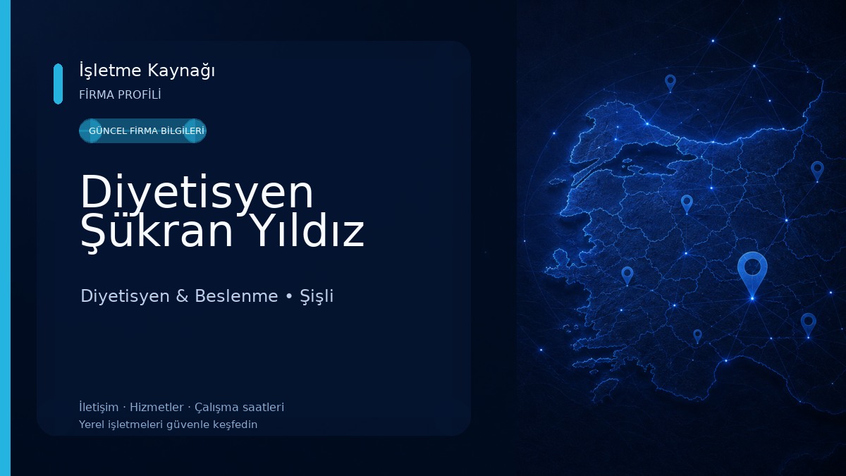 Diyetisyen Şükran Yıldız