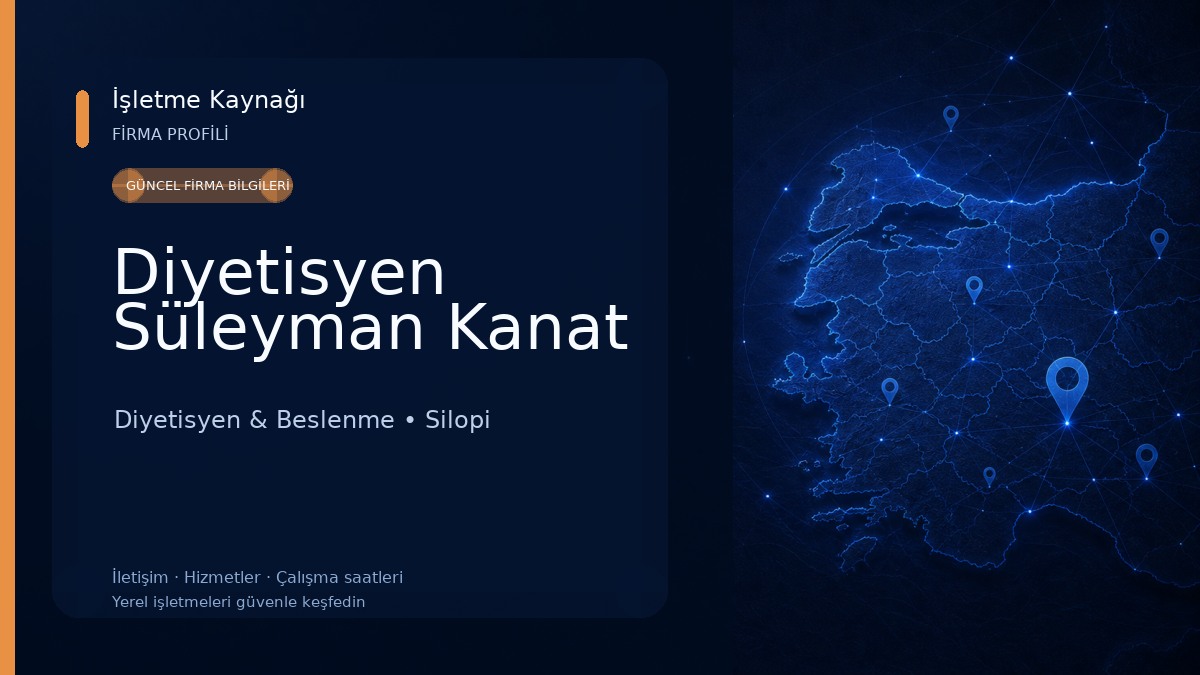Diyetisyen Süleyman Kanat