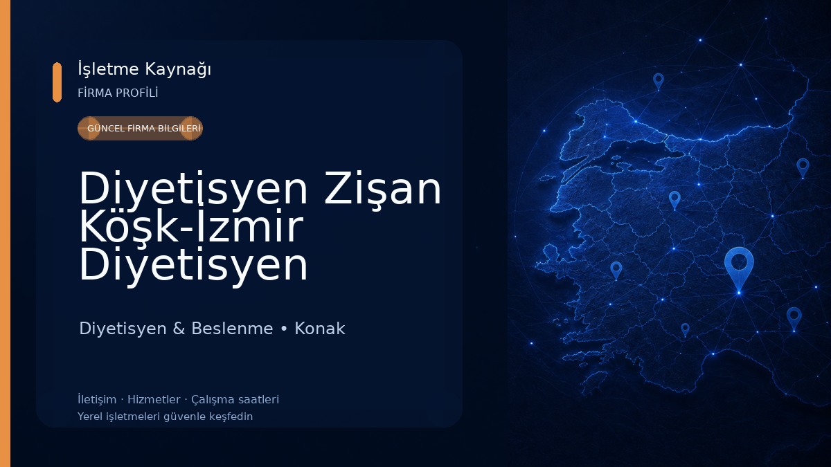 Diyetisyen Zişan Köşk-İzmir Diyetisyen Diyetisyen & Beslenme