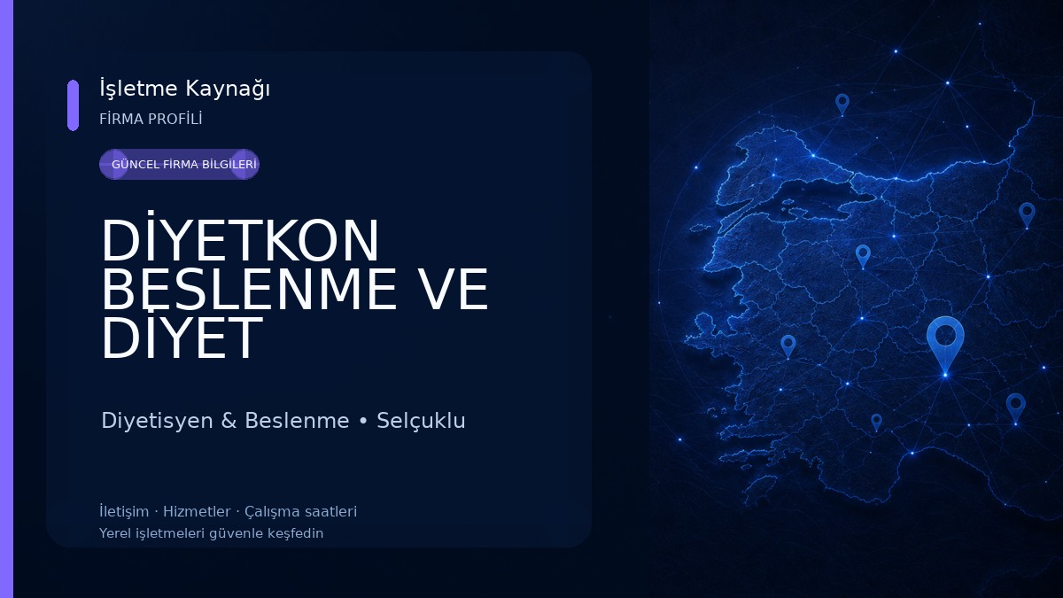 DİYETKON BESLENME VE DİYET DANIŞMANLIĞI - DYT.ALİYE AKKAŞ