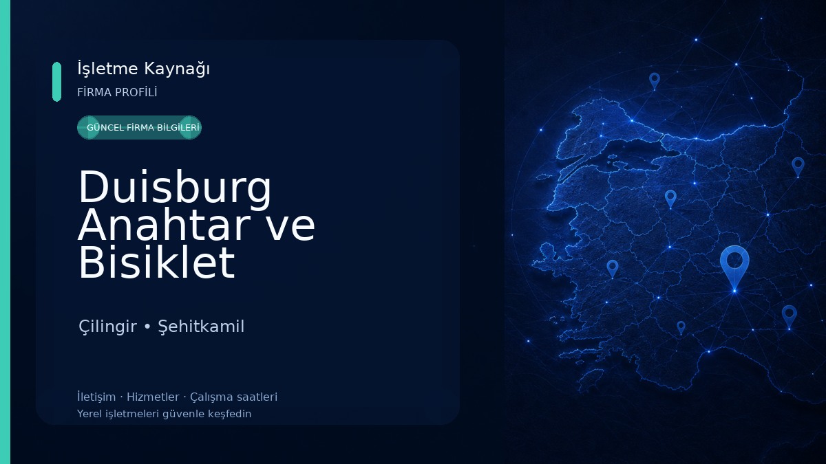 Duisburg Anahtar ve Bisiklet Çilingir
