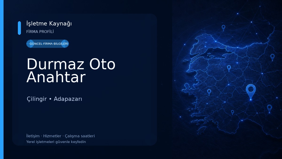 Durmaz Oto Anahtar