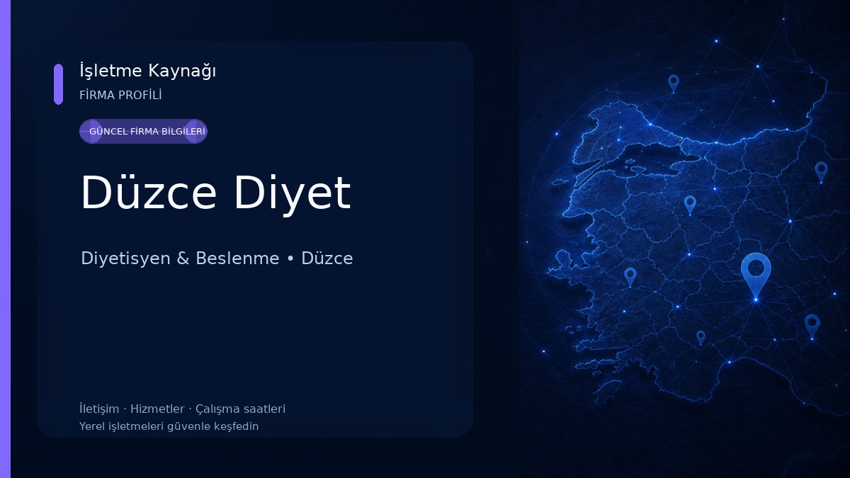 Düzce Diyet 