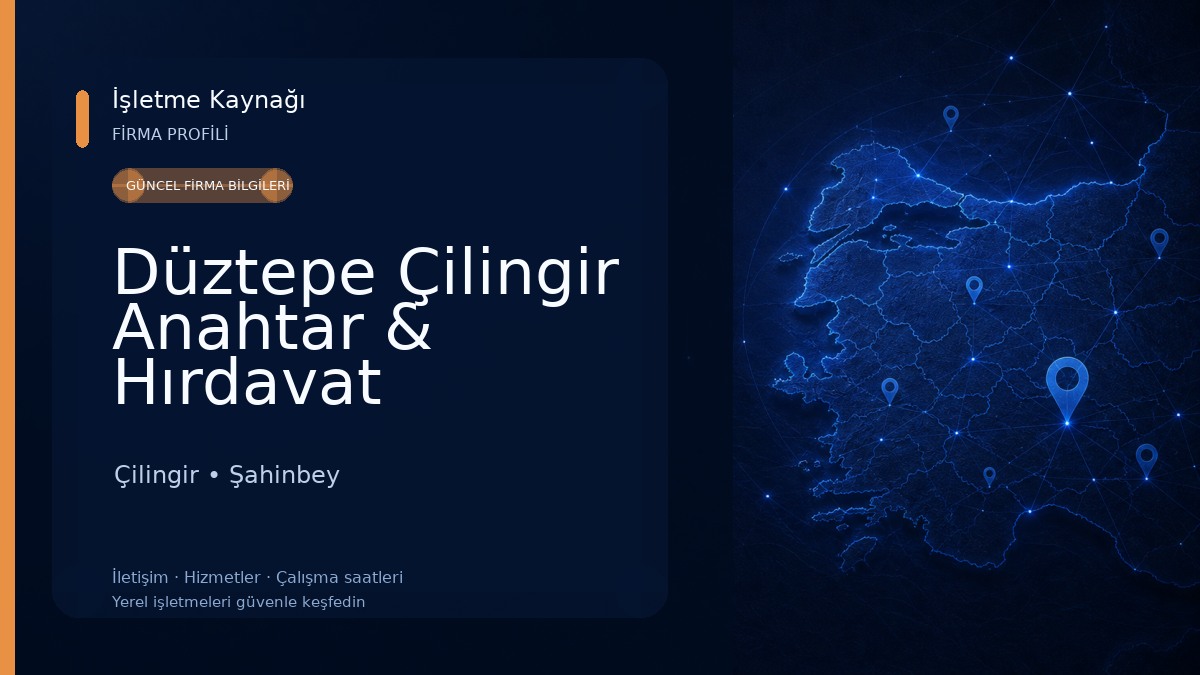 Düztepe Çilingir Anahtar & Hırdavat 