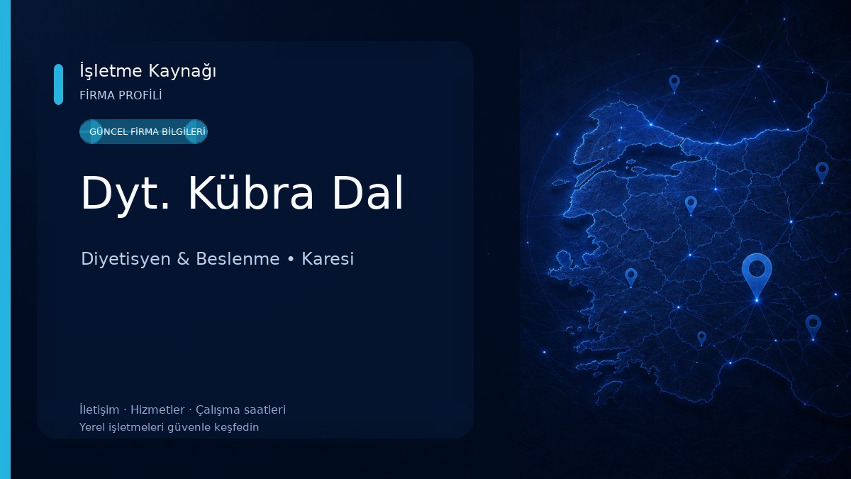 Dyt. Kübra Dal Diyetisyen & Beslenme