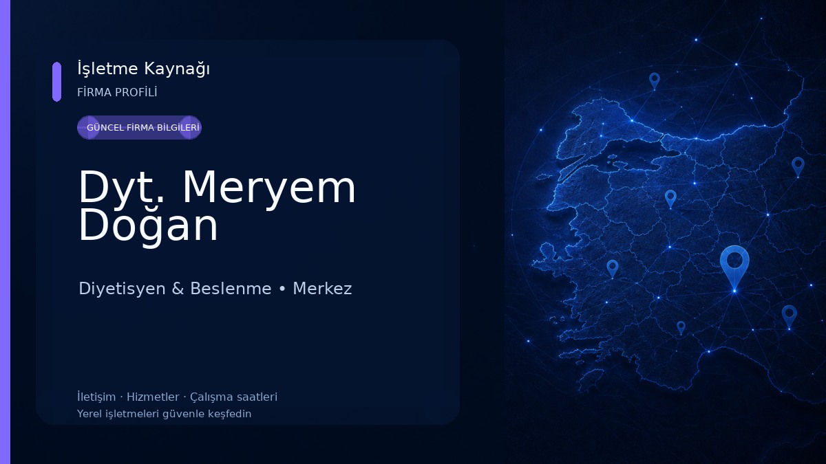 Dyt. Meryem Doğan