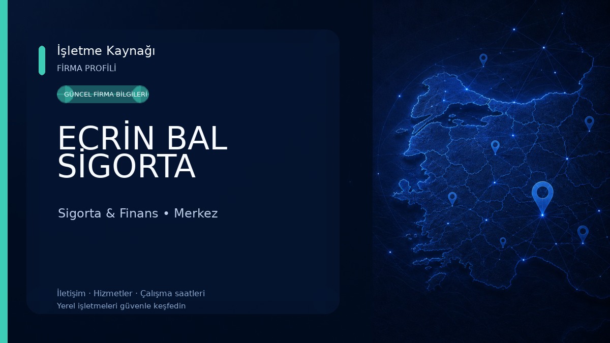 ECRİN BAL SİGORTA