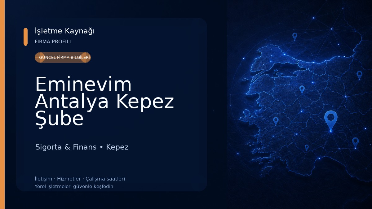 Eminevim Antalya Kepez Şube Sigorta & Finans