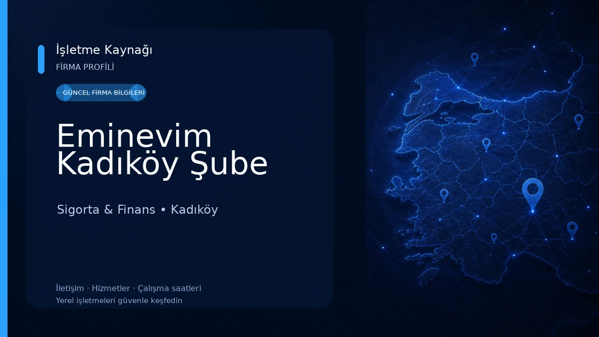 Eminevim Kadıköy Şube