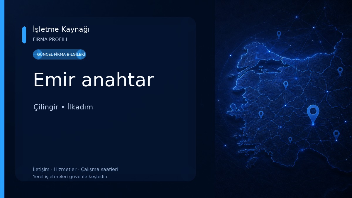 Emir anahtar Çilingir