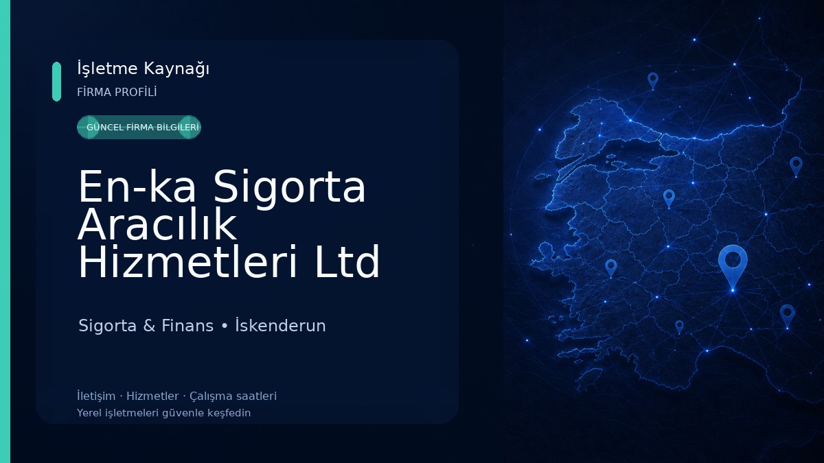 En-ka Sigorta Aracılık Hizmetleri Ltd Sti Sigorta & Finans