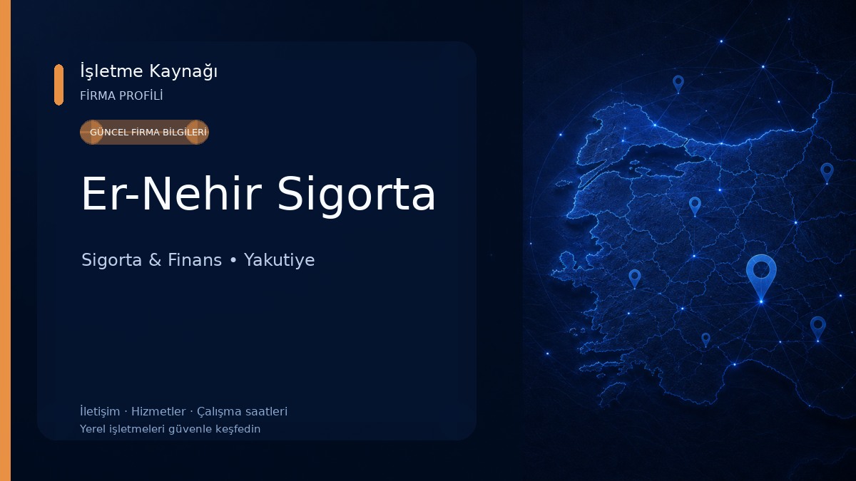 Er-Nehir Sigorta Sigorta & Finans