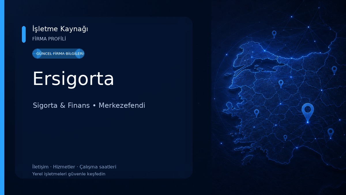 Ersigorta Sigorta & Finans