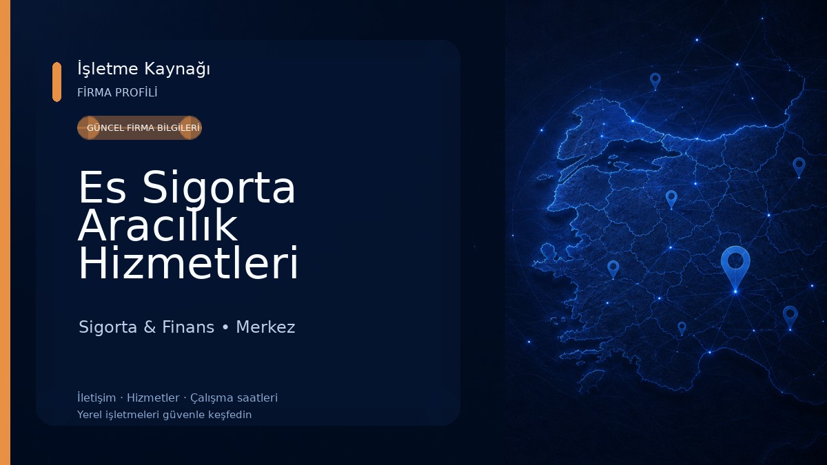 Es Sigorta Aracılık Hizmetleri Sigorta & Finans