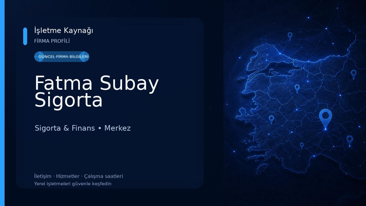 Fatma Subay Sigorta