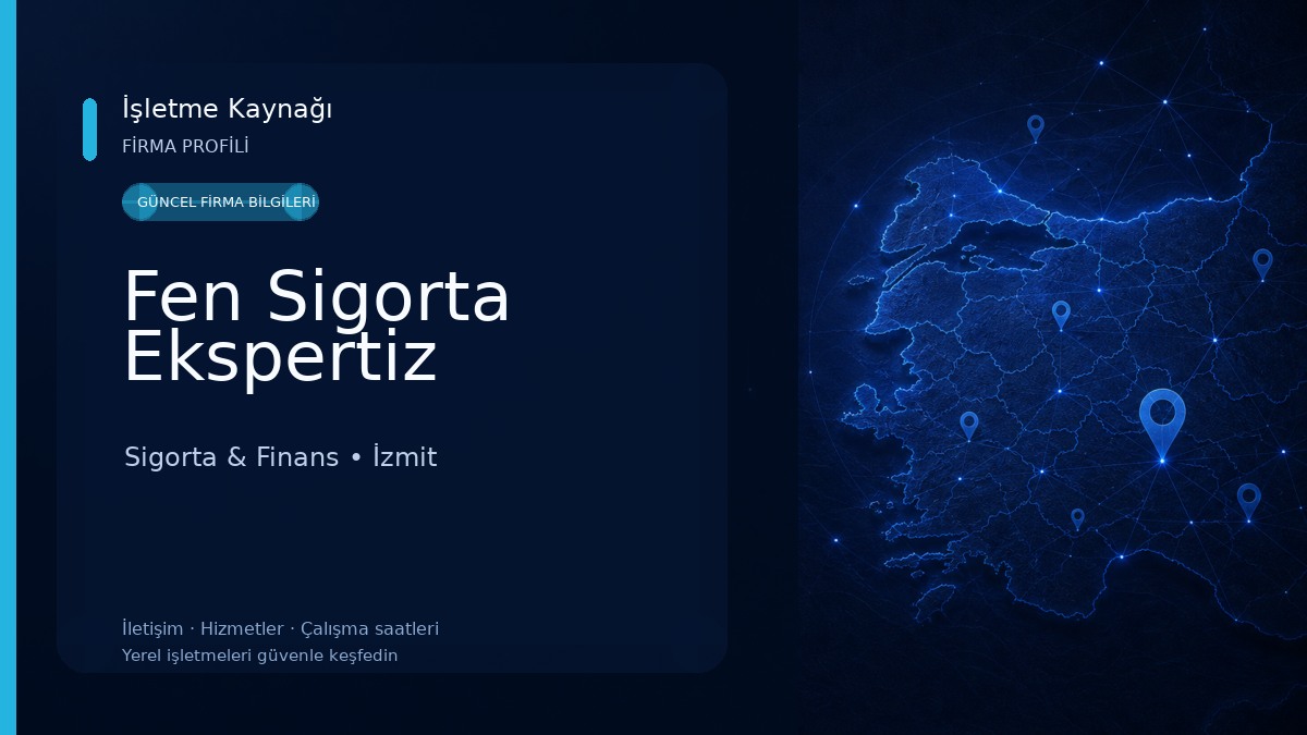 Fen Sigorta Ekspertiz Sigorta & Finans