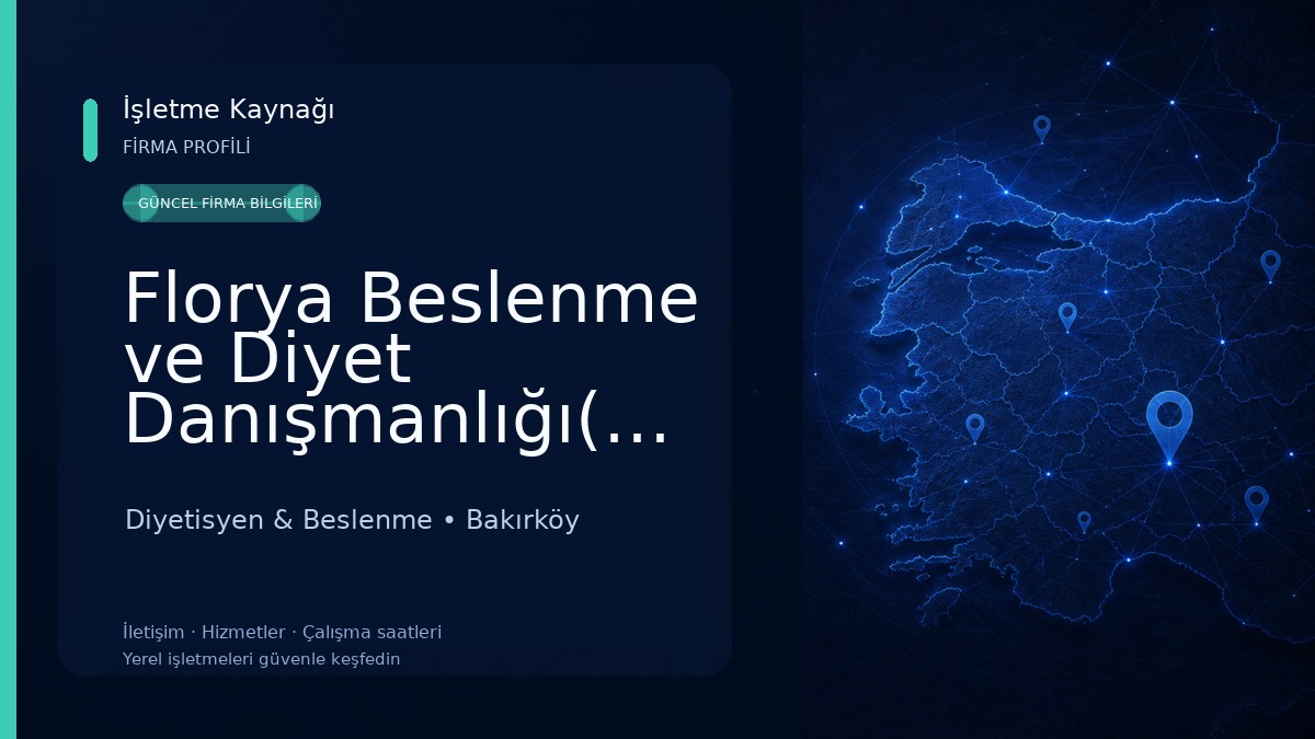 Florya Beslenme ve Diyet Danışmanlığı(Diyetisyen Gökhan ÇELİK) Diyetisyen & Beslenme