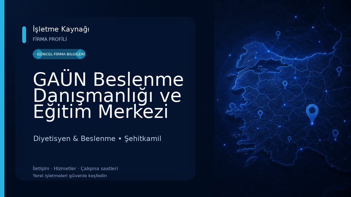 GAÜN Beslenme Danışmanlığı ve Eğitim Merkezi Diyetisyen & Beslenme
