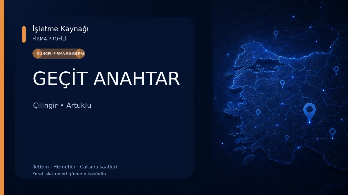 GEÇİT ANAHTAR 