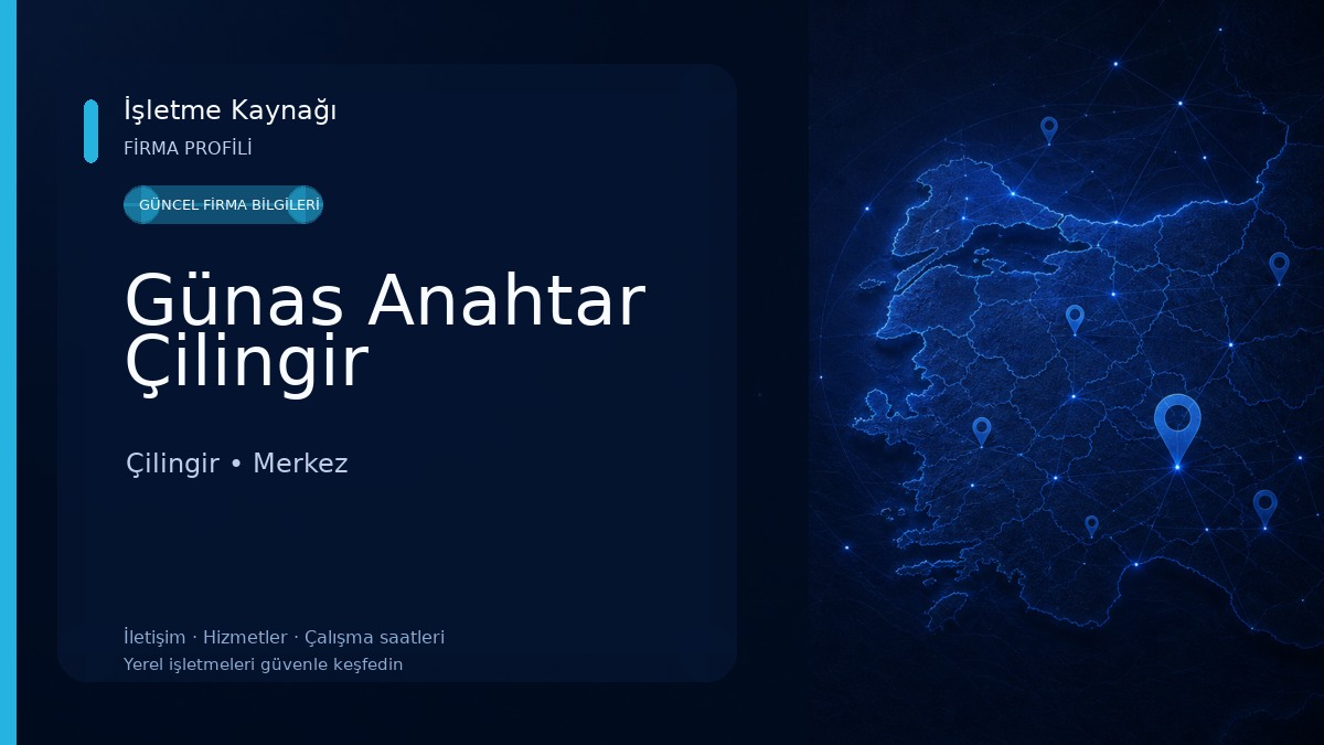 Günas Anahtar Çilingir Çilingir
