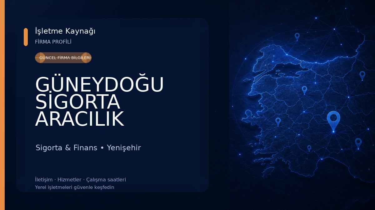GÜNEYDOĞU SİGORTA ARACILIK HİZMETLERİ LTD.ŞTİ Sigorta & Finans