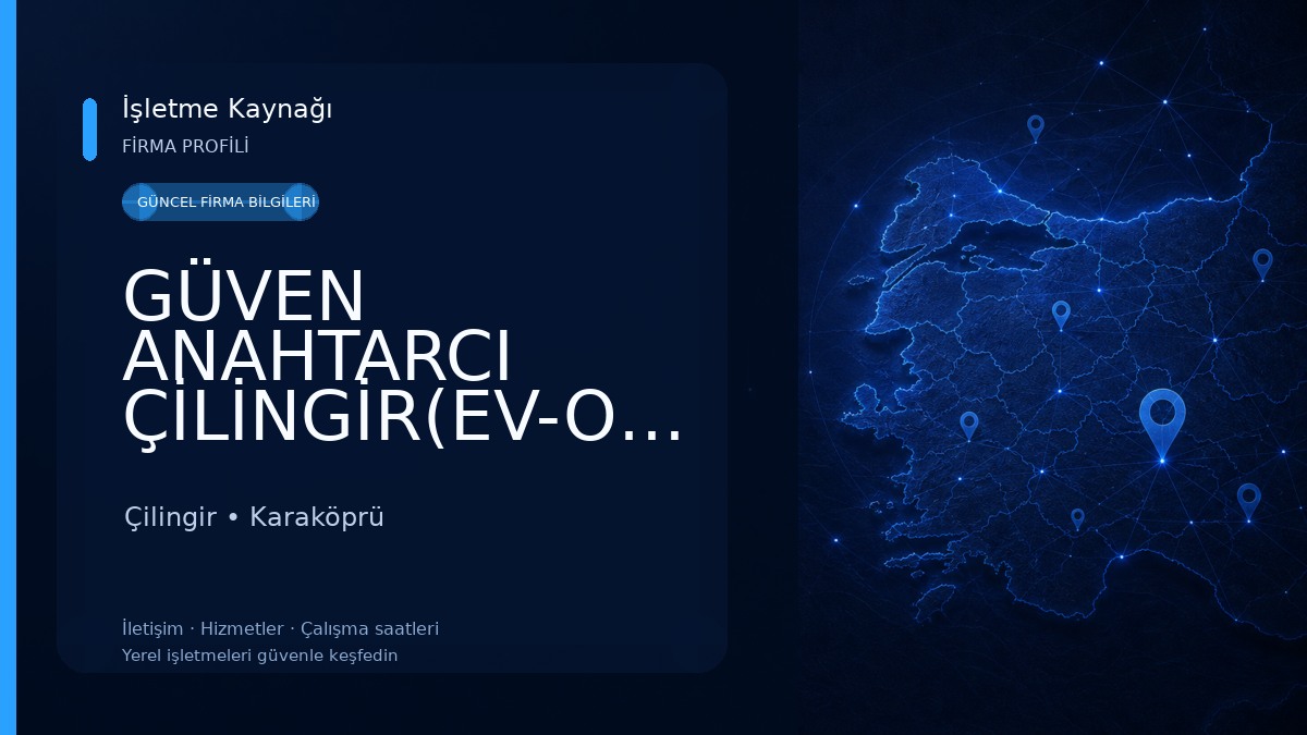 GÜVEN ANAHTARCI ÇİLİNGİR(EV-OTO)KUMANDA
