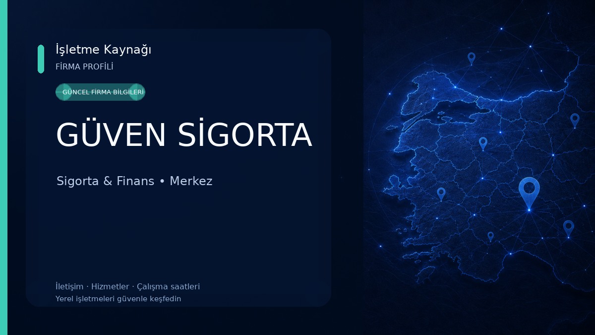 GÜVEN SİGORTA Sigorta & Finans