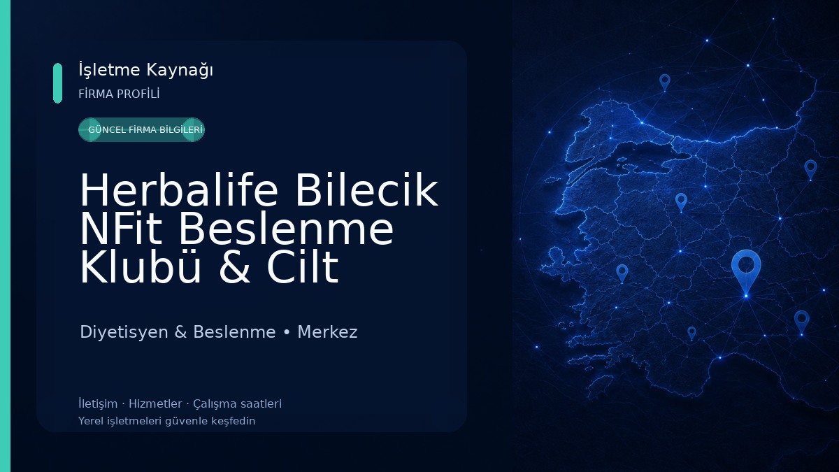 Herbalife Bilecik NFit Beslenme Klubü & Cilt Bakım Merkezi 