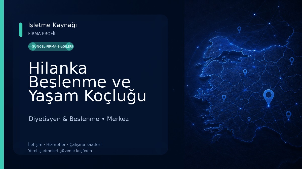 Hilanka Beslenme ve Yaşam Koçluğu Diyetisyen & Beslenme