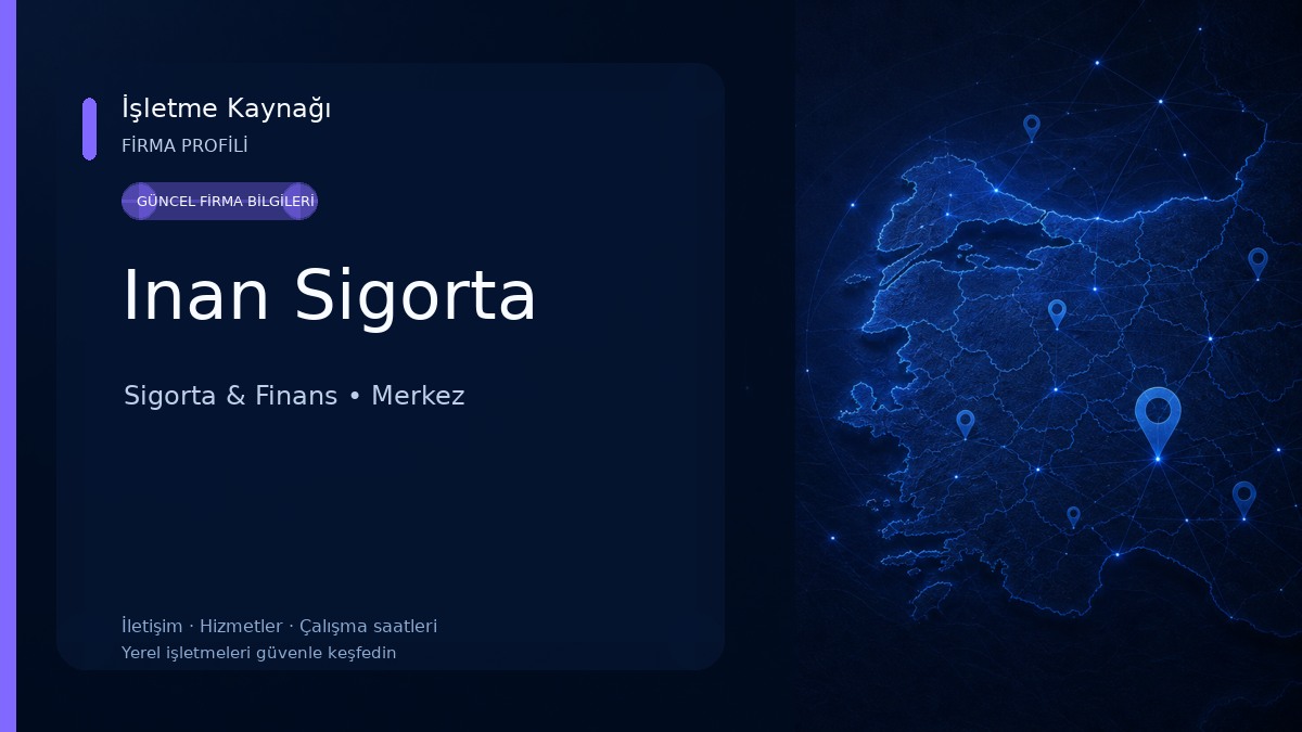 Inan Sigorta Sigorta & Finans