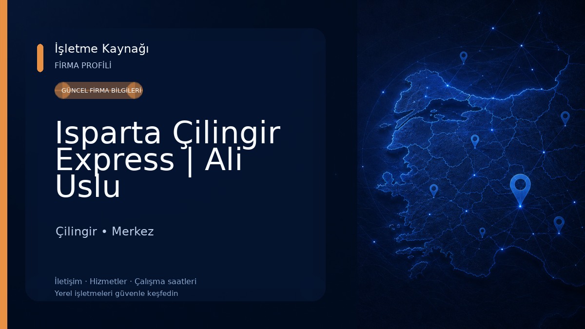 Isparta Çilingir Express | Ali Uslu Çilingir