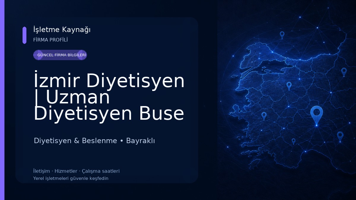 İzmir Diyetisyen | Uzman Diyetisyen Buse Epikler