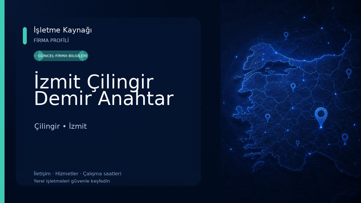 İzmit Çilingir Demir Anahtar Çilingir