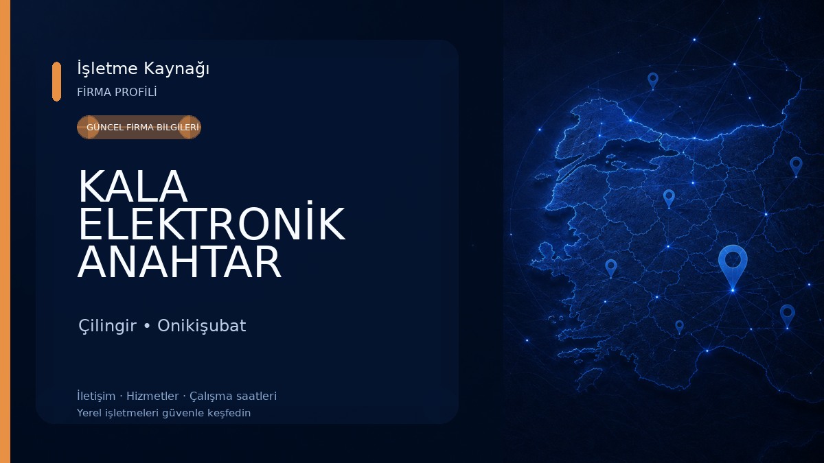 KALA ELEKTRONİK ANAHTAR 